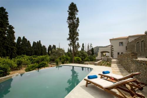 Villa Perivoli In Lemon Orchard