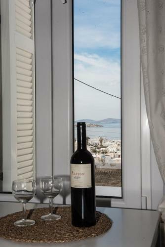 Traditional Split Level House In Mykonos Town