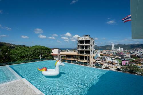 Villa Skyline Patong New Modern Seaview+gym+sauna+pool Villa