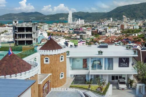 Villa Skyline Patong New Modern Seaview+gym+sauna+pool Villa