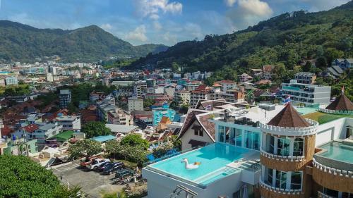 Villa Skyline Patong New Modern Seaview+gym+sauna+pool Villa