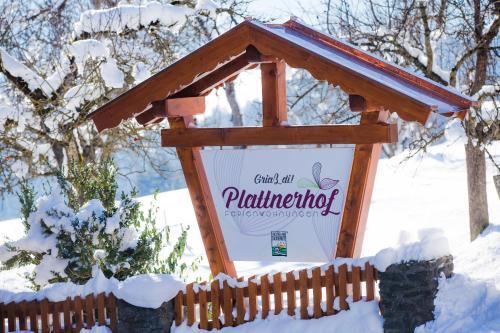 Apartamento Ferienwohnungen Plattnerhof