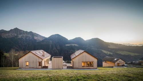 Ferienhaus Bergfrieden Laterns Auf 1.170 M