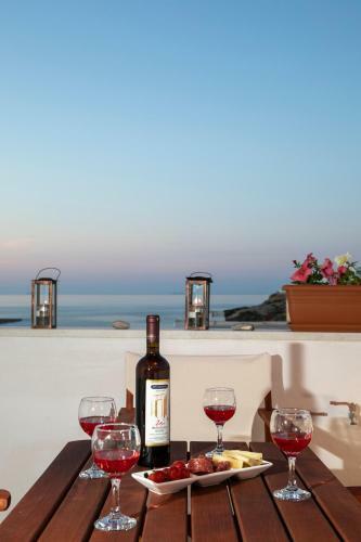 Apartamento Cycladic Sea View Mansion Near The Castle