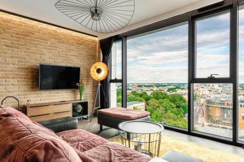 Unia Suites - Apartament Z Basenem I Widokiem Na Centrum Lublina