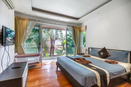 Walk 700m To Kamala Beach Comfortable And Spacious Two-story Villa