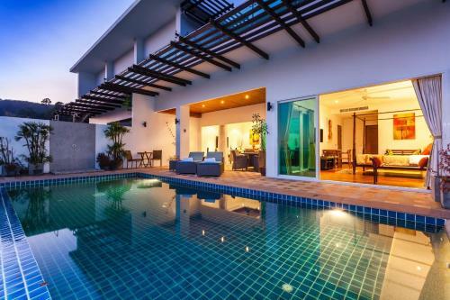 Apartamento Seaview Penthouse With Pool At Kamala