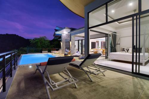 Location Villa de Luxe Koh Samui - Piscine Vue Mer-