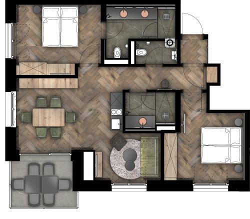 Apartamento The Matthew - Copper Lodge