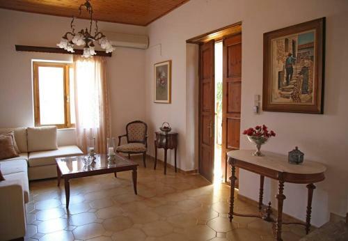 Traditional House Under Kazarma Fortress In Sitia