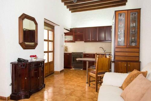 Traditional House Under Kazarma Fortress In Sitia