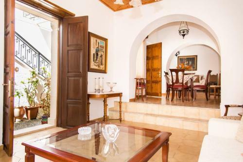 Traditional House Under Kazarma Fortress In Sitia