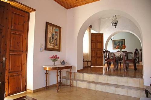 Traditional House Under Kazarma Fortress In Sitia