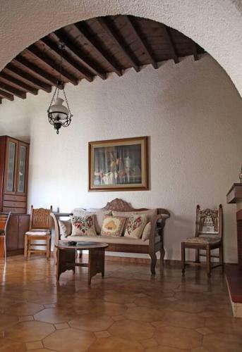 Traditional House Under Kazarma Fortress In Sitia