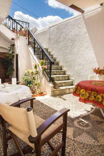 Traditional House Under Kazarma Fortress In Sitia