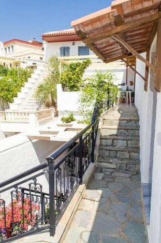 Traditional House Under Kazarma Fortress In Sitia