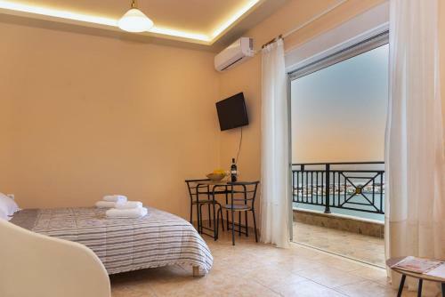 Apartamento Sitia Old Port Studio - 3min Walk To Beach - AC - Wifi