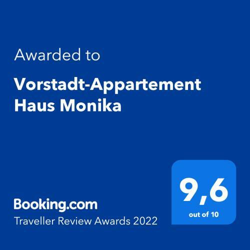 Apartamento Vorstadt-appartement Haus Monika