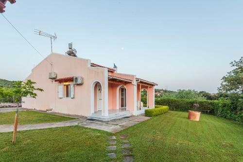 Zacharo Casa Rosa - Seaside Garden Retreat