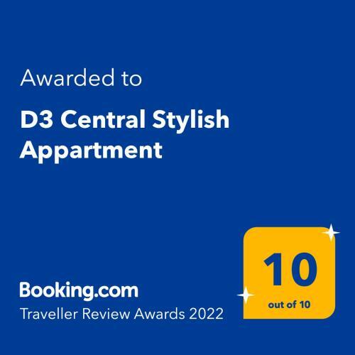 Apartamento D3 Central Stylish Appartment