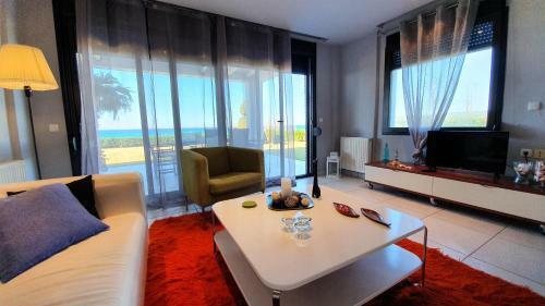 The Cacti II , Luxury Beachfront Villa, Possidi