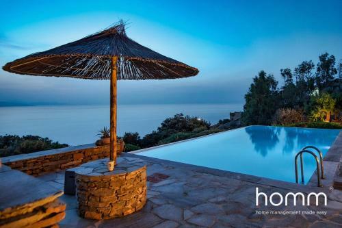 Melissaki Homm Villa In Kea Stunning Pool And View