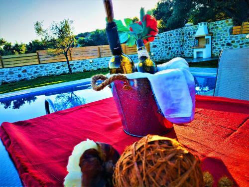 Villa Michael Triopetra Private Villa, Private Swimming Pool, Garden, Panoramic Sunset