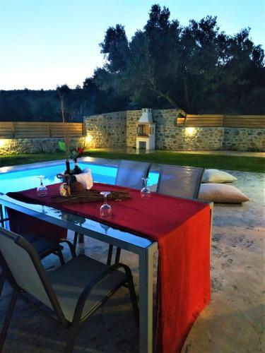 Villa Michael Triopetra Private Villa, Private Swimming Pool, Garden, Panoramic Sunset