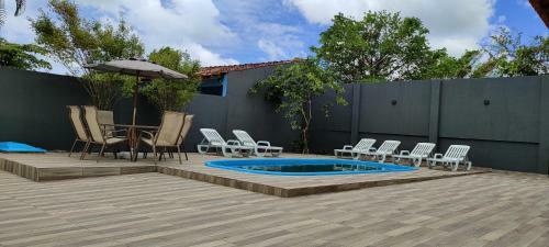 Lindo Sobrado C/ Piscina E Conforto Pr�ximo Do Mar