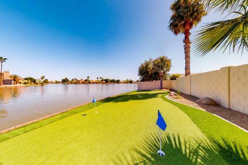 Lake In The Desert