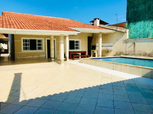 Casa de Praia Com Piscina E Churrasqueira - Indai� Bertioga