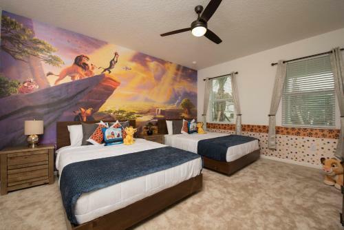 Bella Vida Resorts 9 Themed Bd/private Pool Near Disney