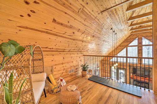 Picturesque Nc Cabin With Fire Pit And Mtn Views!