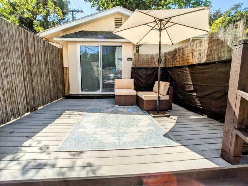 Hillside Bungalow 1bd 1bt House Bel Air + Parking
