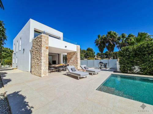 Villa Moderna de Lujo de Nueva Construcci�n A 1km de Playa Fustera