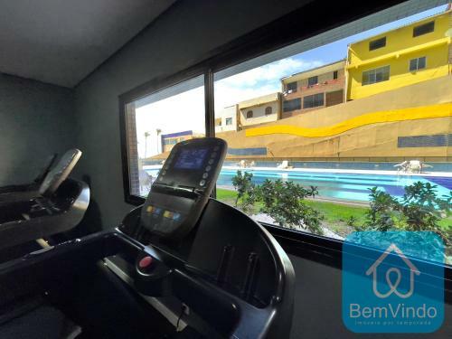 Apartamento Com Linda Vista Mar No Bahia Suites
