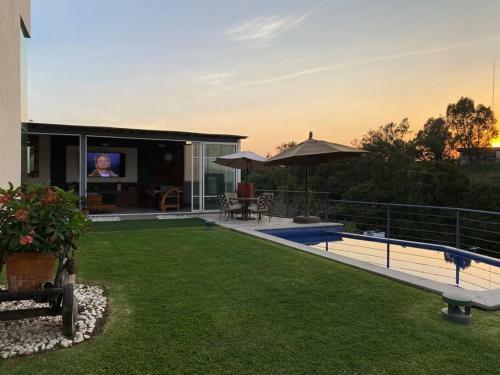 Casa Con Vista �nica Alberca Privada Palapa Tv