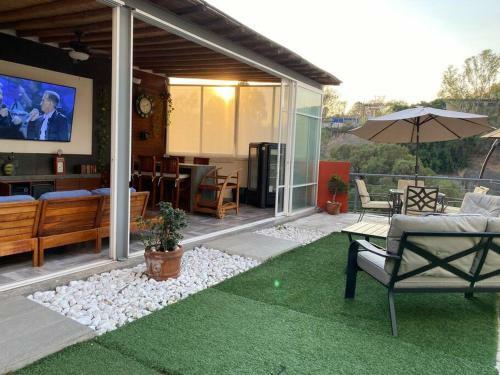Casa Con Vista �nica Alberca Privada Palapa Tv