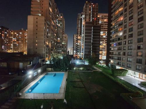 Apartamento Hermoso Departamento En El Centro de Santiago