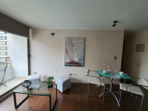 Apartamento Hermoso Departamento En El Centro de Santiago