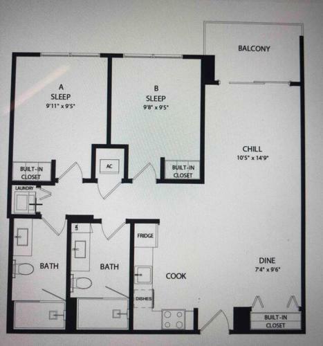Apartamento Luxury High-rise 2/2 Condo W/oceanview Balcony