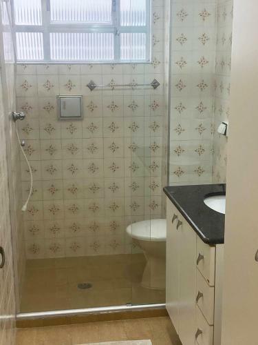 Apartamento Flat Com Wifi A Beira Mar Da Praia Do Gonzaga Sp