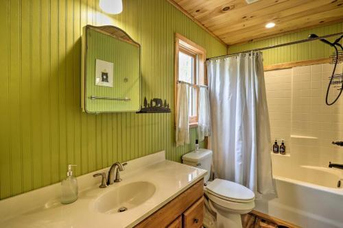 Peaceful Ellijay Cabin With Grill And Mtn Views!