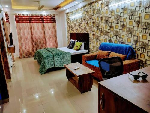 Apartamento Entire Studio Apt/suite Near Mall/metro/expomart