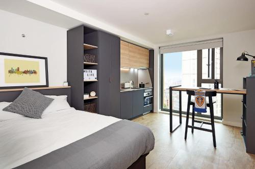 Apartamento Student Only - Modern Classic Studios With Breakfast At Vita St Albans In Leeds