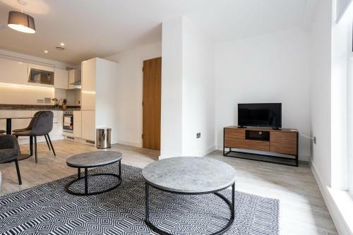 Apartamento Modern 2 Bedroom Duplex In Salford Manchester