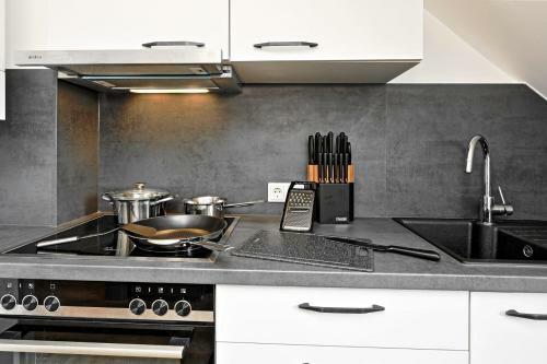 Apartamento Stay&dream: 50m� - City - Kitchen - Netflix