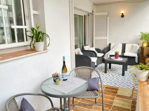 Apartamento Great Terrace Near The Beach, Parking & Wifi