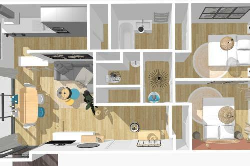 Euratechnologies - Superb Bright Apartment Parking And Balcony !