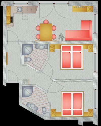 Apartamento Landhaus Wildes Wasser